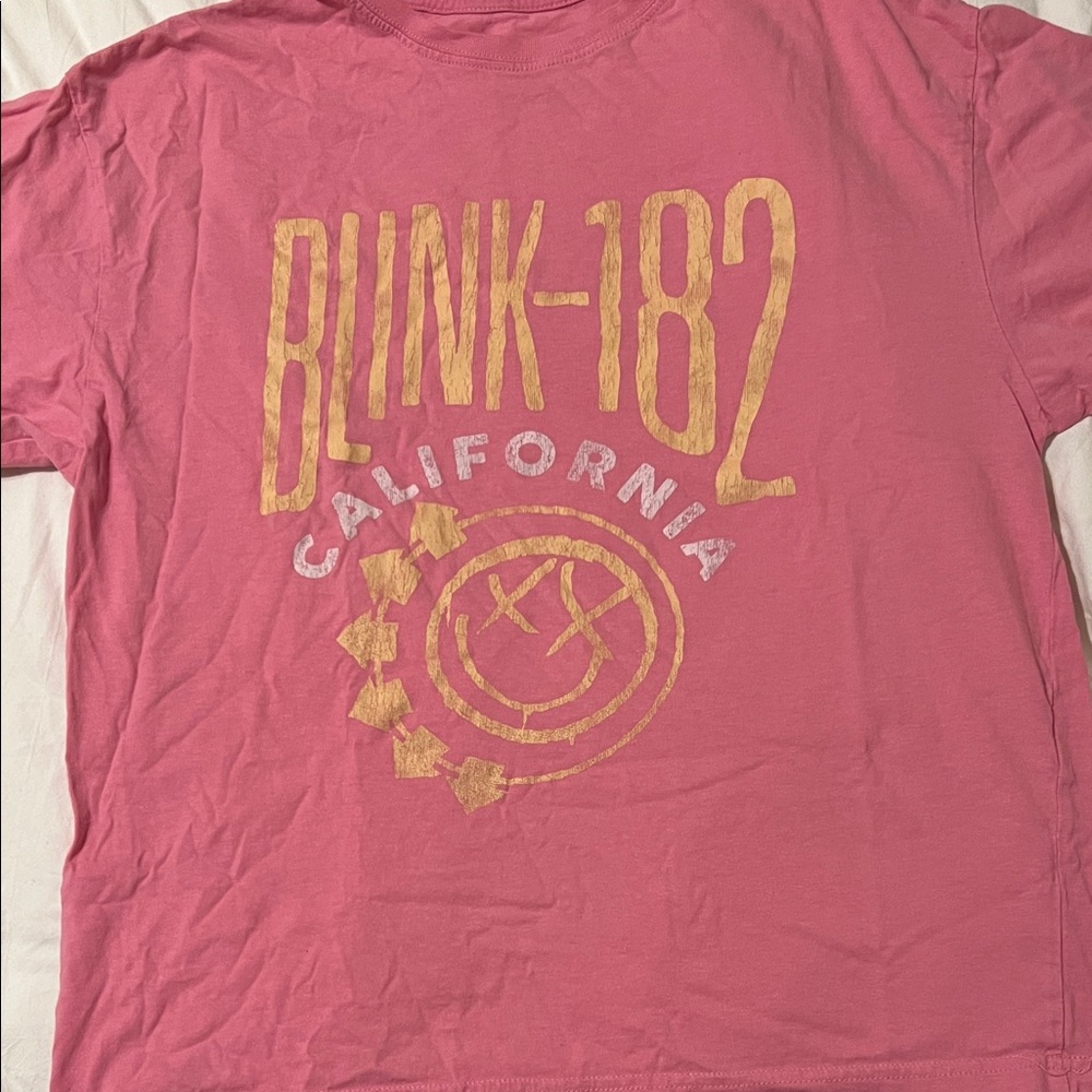 Target Pink Blink-182 California Graphic Tee